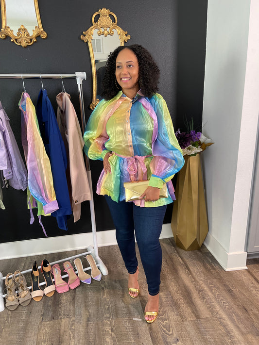 Cotton Candy Classy Top